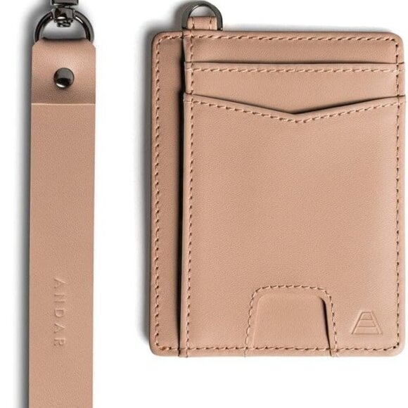 Accessories - Slim Leather Card Holder RFID Block Wrislet Wallet for Women Compact Stylish